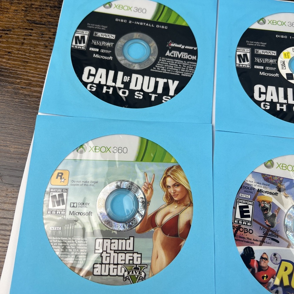 Multi Platform Loose Discs Video Game - Lot Of 50 - AS IS Untested Scratches #3 - Picture 10 of 16